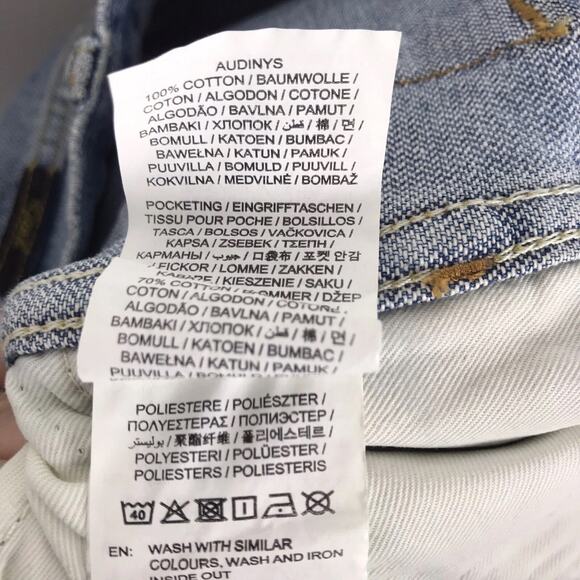 NWT GANT x Wrangler Men’s MWZ Original Fit Rodeo Cowboy Bootcut Jeans 29x32 - Picture 14 of 15